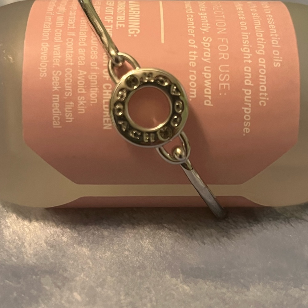 Coach skinny logo bracelet